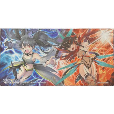 画像1: 「黒鍵の巫女 タマヨリヒメ&真・遊月・鍵」プレイマット カードラボイベント大会景品