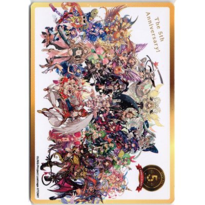 画像2: 「Thank You for Playng! & The 5th Anniversary!」厚手カード WIXOSS 10th GROW！超10周年祭イベント配布