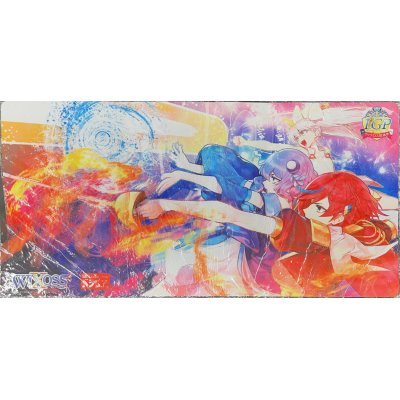 画像1: 「５ｔｈ　Ａｎｎｉｖ．Ｈｅｒｏｉｎｅｓ」プレイマット LGP ウィクロス総選挙参加賞