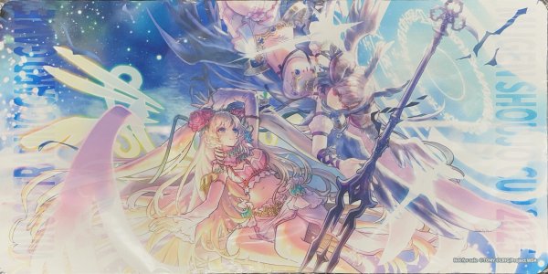 画像1: 「ドロー・エンハンス(夢限少女杯限定イラスト)」プレイマット 夢限少女2025杯参加賞 (1)