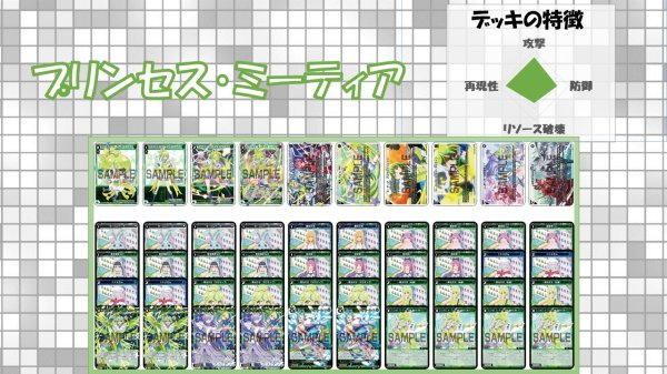 画像1: デッキ販売【プリンセス・ミーティア】 (1)