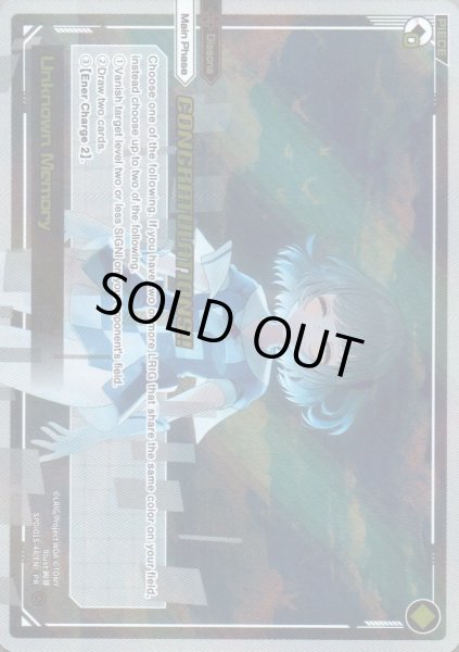 画像1: Unknown Memory (January & February 2025) (1)