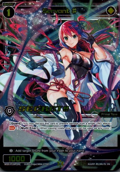 画像1: Servant # (Secret) (1)