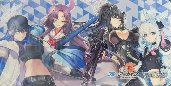 画像1: 「錠前&月雪&勘解由小路&春原」プレイマット ブルーアーカイブSELECTOR6月度イベント配布品 (1)