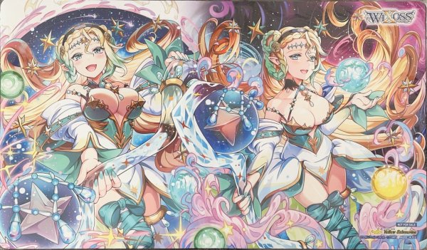 画像1: 「明星の使者 サシェ・モティエ」プレイマット WIXOSS OXPO 2025　クイックトーナメント上位賞 (1)