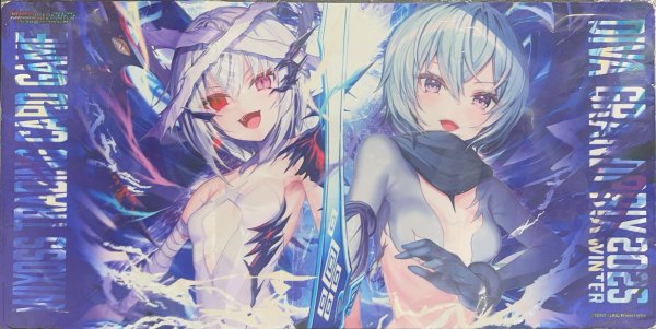 画像1: 「ブラック・ディストラクト」　ディーヴァグランプリ2025WINTER特製ラバーマット (1)