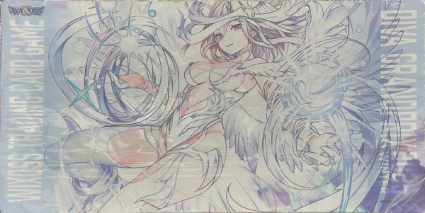 画像1: 「解明の巫女　ユキ」プレイマット ディーヴァグランプリ2025WINTERクイックトーナメント上位賞 (1)