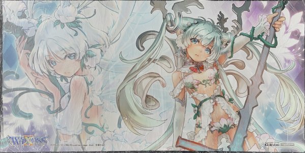 画像1: 「遠かりし使　リワト＝フィーラ」プレイマット LABORATORY PARTY2017winter参加賞 (1)