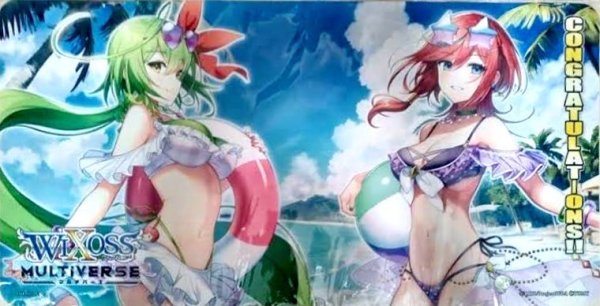 画像1: 「リル&メル WIXOSS MULTIVERSE」プレイマット WIXOSS CEREMONY景品 (1)