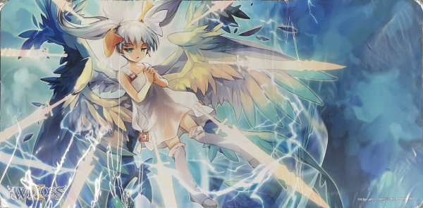 画像1: 「アーク・オーラ」プレイマット 燃えろ!真夏のオールスター/キーセレクションばとる〜!景品 (1)