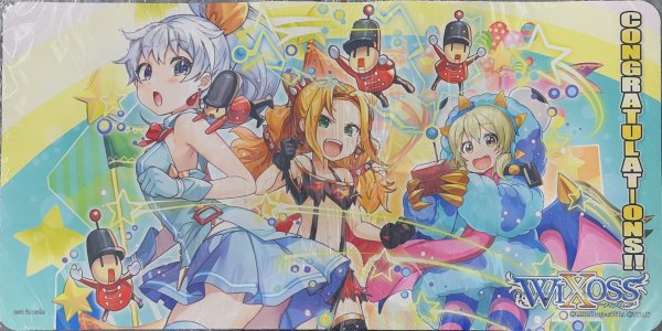 画像1: 「玩具行進曲」プレイマット WIXOSS CEREMONY景品 (1)