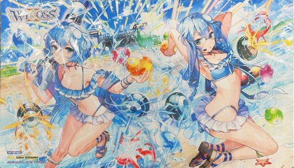 画像1: 「コードハート ピルルク//フェゾーネ」プレイマット サブマリンフェスタ14 景品 (1)