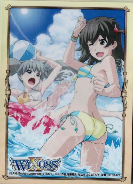 画像1: 「タマ&るう子」スリーブ WXK-P03 BOX封入プロテクト 10枚入り (1)