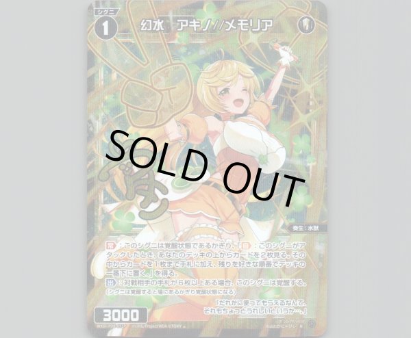 画像1: 幻水 アキノ//メモリア(パラ) (1)