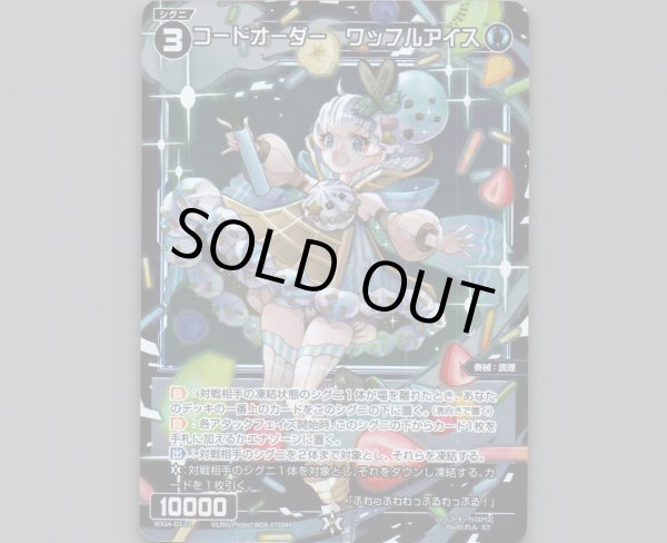 画像1: コードオーダー ワッフルアイス(パラ) (1)